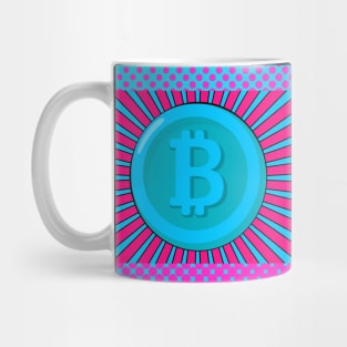 Bitcoin Pop Art Mug